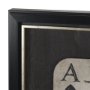 16122 - Aces Wild IV by Mercana Studio Textured Framed Artwork Matted under Glass