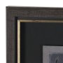 16139 - Forty-Eight by Natalia Boychenko-Tariq Hand-Embellished Textured Framed Artwork Matted under Glass