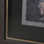 16139 - Forty-Eight by Natalia Boychenko-Tariq Hand-Embellished Textured Framed Artwork Matted under Glass