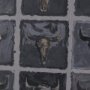 16139 - Forty-Eight by Natalia Boychenko-Tariq Hand-Embellished Textured Framed Artwork Matted under Glass
