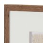16143 - Papua Necklace I by Mercana Studio Hand-Embellished Textured Framed Artwork Matted under Glass