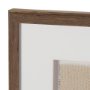 16145 - Papua Necklace III by Mercana Studio Hand-Embellished Textured Framed Artwork Matted under Glass