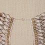 16145 - Papua Necklace III by Mercana Studio Hand-Embellished Textured Framed Artwork Matted under Glass