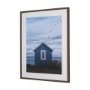 16155 - Breezy Blue Escape by Lotte Gronkjaer FramedPhoto Print Matted under Glass