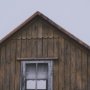 16156 - Beach Hut by Lotte Gronkjaer FramedPhoto Print Matted under Glass