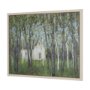 102760-FL - Summer Garden I by Mercana Studio Hand-Embellished Textured Framed Canvas Artwork