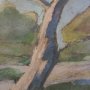102763-FL - Landscape Tapestry II by Mercana Studio Hand-Embellished Textured Framed Canvas Artwork