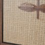 102773-FL - Folk Flowers by Mercana Studio Hand-Embellished Textured Framed Canvas Artwork