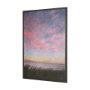 102784-FL - Crescent Sunset II by Mercana Studio Hand-Embellished Textured Framed Canvas Artwork