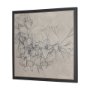 102785-FS - Ginkgo Shadows I by Mercana Studio Hand-Embellished Textured Framed Canvas Artwork
