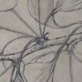 102785-FS - Ginkgo Shadows I by Mercana Studio Hand-Embellished Textured Framed Canvas Artwork