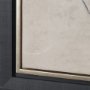 102786-FS - Ginkgo Shadows II by Mercana Studio Hand-Embellished Textured Framed Canvas Artwork