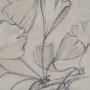 102786-FS - Ginkgo Shadows II by Mercana Studio Hand-Embellished Textured Framed Canvas Artwork
