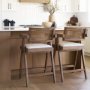 70587 - Indie Medium Brown w/ Cane Counter Stool