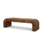 71403 - Denton Medium Brown Relcaimed Wood Bench