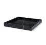 71493 - Stratus Black Marble Square Decorative Tray