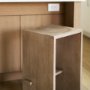 69192 - Aida 26" Seat Height Light Gray Wood Counter Stool