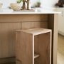 69193 - Aida 26" Seat Height Light Brown Wood Counter Stool