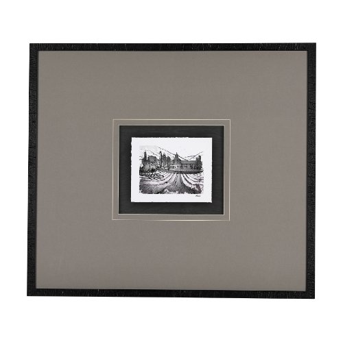 14454 - Travel memories II by Natalia a Framed Art Print Matted under Glass