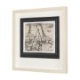 14711 - Fireside I by Mercana Studio a Hand Embellished Textured Framed Art Print Matted under Glass