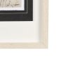 14711 - Fireside I by Mercana Studio a Hand Embellished Textured Framed Art Print Matted under Glass