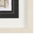 14713 - Fireside III by Mercana Studio a Hand Embellished Textured Framed Art Print Matted under Glass