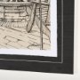 14713 - Fireside III by Mercana Studio a Hand Embellished Textured Framed Art Print Matted under Glass