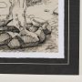 14714 - Fireside IV by Mercana Studio a Hand Embellished Textured Framed Art Print Matted under Glass