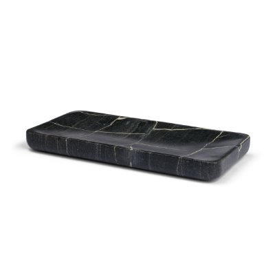 71480 - Tratto Rectangular Black Marble Tray