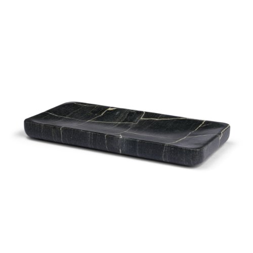 71480 - Tratto Rectangular Black Marble Tray