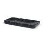 71480 - Tratto Rectangular Black Marble Tray