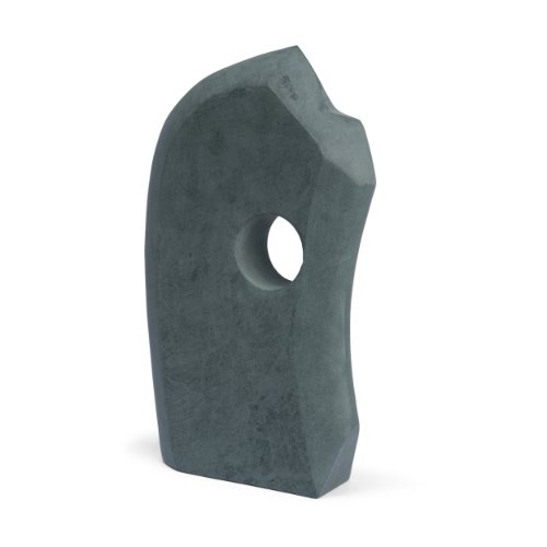 71487 - Carico Sculptural Gray Marble Decorative Object