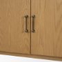 71321 - Hollis Warm Brown Wood 4-Door Closed Sideboard