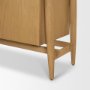 71321 - Hollis Warm Brown Wood 4-Door Closed Sideboard