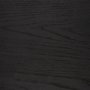 71327 - Henry Black & Light Brown Oak Wood w/ Glass Doors Curio Cabinet