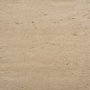 71329-AB - Milos Travertine Top w/ Light Brown Oak Wood Coffee Table