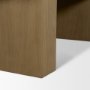 71331-AB - Milos Pink Marble Top w/ Light Brown Oak Wood Coffee Table