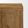 71335 - Notts Brown Wood 4-Door Closed Sideboard