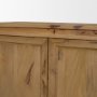 71336 - Notts Brown Wood 2-Door Accent Cabinet
