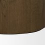 71343 - Lyonne Oblong Medium Brown Oak Wood Coffee Table