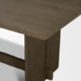 71345 - Aida 84" Rectangular Medium Brown Oak Wood Dining Table