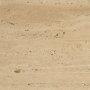71358-AB - Tavora Ribbed Square Travertine Coffee Table
