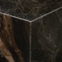 71362 - Quadra 20" Solid Cappuccino Marble Square Coffee Table