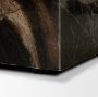 71362 - Quadra 20" Solid Cappuccino Marble Square Coffee Table