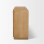 71376 - Serrin Solid Wood w/ Travertine 4 Door Closed Sideboard