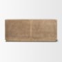 71376 - Serrin Solid Wood w/ Travertine 4 Door Closed Sideboard