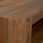 71383 - Dunmore Solid Wood Rectangular Open Shelf Coffee Table