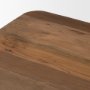 71385 - Dunmore Solid Wood Rectangular Open Shelf Side Table