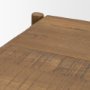 71386 - Riven Oak Wood Square Side Table