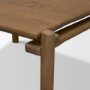 71386 - Riven Oak Wood Square Side Table